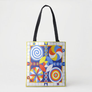 Colorful, Fun and Playable Game Board Tote Bag トートバッグ