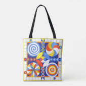 Colorful, Fun and Playable Game Board Tote Bag トートバッグ (裏面)