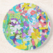 Colorful Fun by Lydia's Art Sangria  コースター (正面)