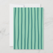 Colorful Fun Photo Preschool Graduation 招待状 (裏面)