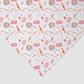 Colorful Fun Popsicles And Candy Pattern 薄葉紙 (詳細)