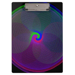 Colorful Fused Center Geometric Clipboard クリップボード