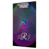 Colorful Fused Center Geometric Clipboard クリップボード (左)