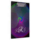 Colorful Fused Center Geometric Clipboard クリップボード (右)