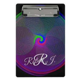 Colorful Fused Center Geometric Mini Clipboard ミニクリップボード