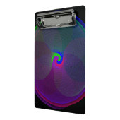 Colorful Fused Center Geometric Mini Clipboard ミニクリップボード (アングル2)