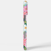 Colorful Garden Monogrammed Case-Mate iPhoneケース (裏面 / 右)