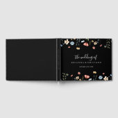 Colorful Garden Wildflower Wedding ゲストブック (全面)
