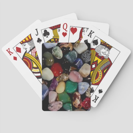 Colorful Gem Stones Playing Cards トランプ (裏面)