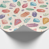 Colorful Gemstone Pattern (2) ラッピングペーパー (角)