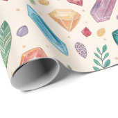 Colorful Gemstone Pattern (2) ラッピングペーパー (ロールコーナー)