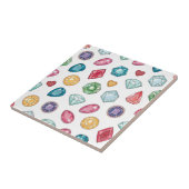 Colorful Gemstone Pattern (3) タイル (側面)