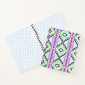 Colorful Geometric Boho Pattern ノートブック (内部)