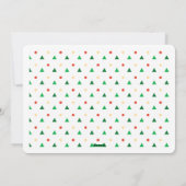 Colorful Geometric Custom Logo Business Happy シーズンカード (裏面)