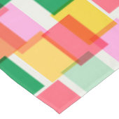 Colorful Geometric Modern Christmas Holiday テーブルクロス (アングル)