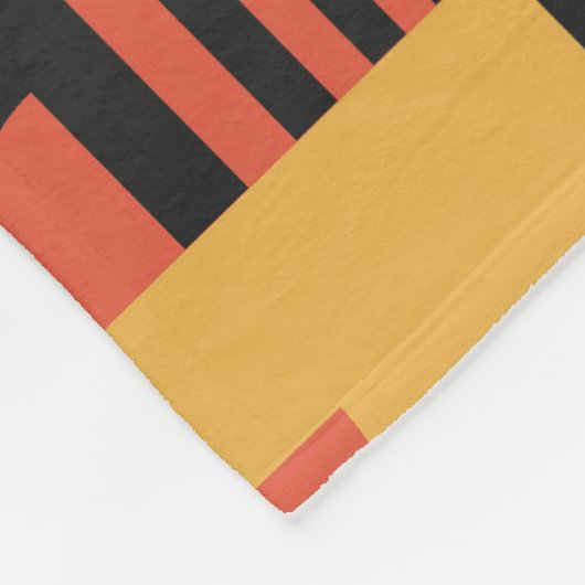 Colorful Geometric Pattern フリースブランケット (角)