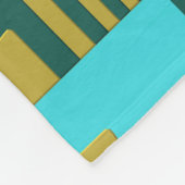 Colorful Geometric Pattern フリースブランケット (角)