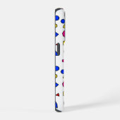 Colorful geometric pattern iPhoneケース (右側面)