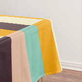 Colorful geometric pattern with vertical stripes  テーブルクロス (インサイチュ)