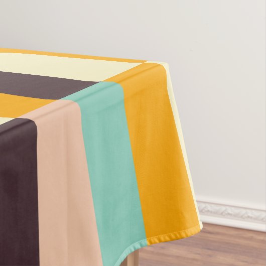 Colorful geometric pattern with vertical stripes  テーブルクロス (インサイチュ)