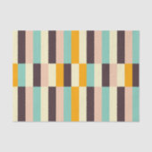Colorful geometric pattern with vertical stripes  薄葉紙 (正面)
