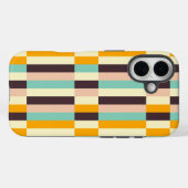 Colorful geometric pattern with vertical stripes  Case-Mate iPhoneケース (裏面 (横))