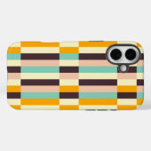 Colorful geometric pattern with vertical stripes  Case-Mate iPhoneケース (裏面 (横))