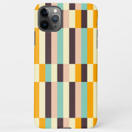 Colorful geometric pattern with vertical stripes  iPhone 11Pro maxケース
