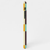 Colorful geometric pattern with vertical stripes  iPhoneケース (左側)