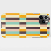 Colorful geometric pattern with vertical stripes  iPhoneケース (裏面横)