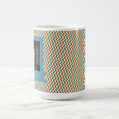 Colorful Geometric Print Graduation モーフィングマグカップ (中央)
