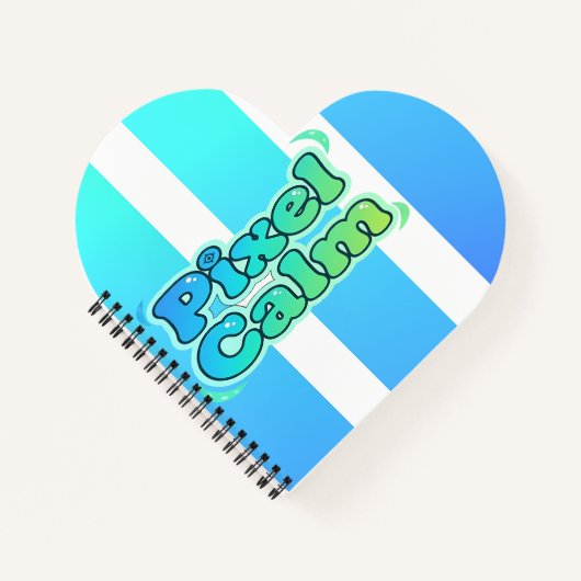 Colorful Geometric Spectrum Design ノートブック (正面)