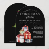 Colorful Gift Packages Christmas Party  Invitation 招待状 (正面/裏面)