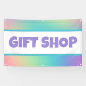 Colorful Gift Shop Store Banner 横断幕 (横)