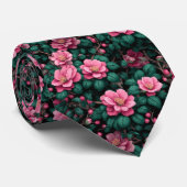 Colorful Gifts For Father Gardenias ネクタイ (ロール)