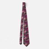 Colorful Gifts For Men Gardenias Floral ネクタイ (裏面)