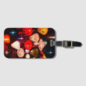 Colorful Glowing Ornate Lanterns ラゲッジタグ (正面横)