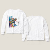 Colorful Graffiti Boy Birthday Bash (デザイン 正面＆背面)