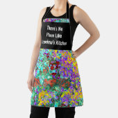 Colorful Grandma Apron – Abstract Floral エプロン (インサイチュ)