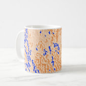 Colorful Grunge Background. Abstract Multicolor vi コーヒーマグカップ (正面左)