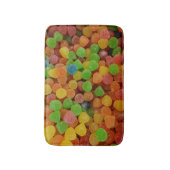 Colorful Gumdrops Candy バスマット (正面縦)