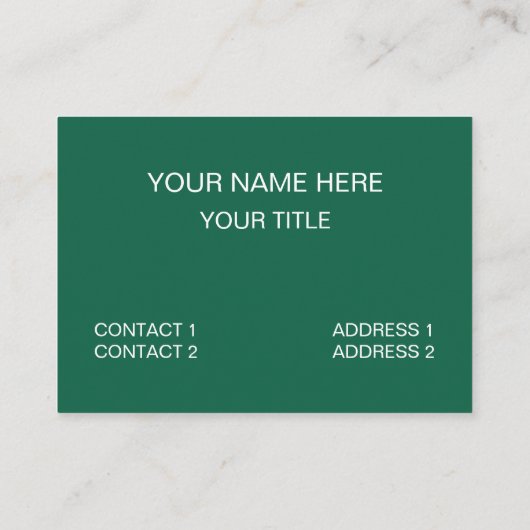 Colorful Half Circle Geometric 名刺 (裏面)