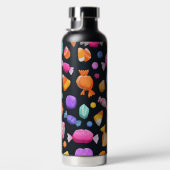 COLORFUL HALLOWEEN SWEETS AND CANDY ウォーターボトル (右面)