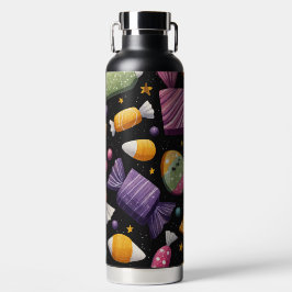 COLORFUL HALLOWEEN SWEETS AND CANDY ウォーターボトル