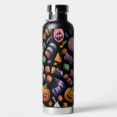 COLORFUL HALLOWEEN SWEETS AND CANDY ウォーターボトル (右面)