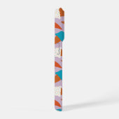 Colorful Hand-Drawn Ice Cream Cone Pattern  iPhoneケース (右側面)