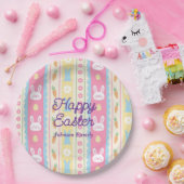 Colorful Happy Easter  ペーパープレート (パーティー)