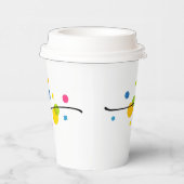 Colorful Happy Hanukkah  紙コップ (右)