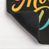 Colorful Happy Mother's Day Rainbow Calligraphy |  マウスパッド (コーナー)