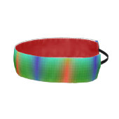 Colorful headband featuring a vibrant rainbow  アスレチックヘッドバンド (右)